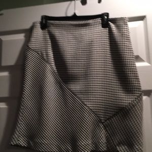 Black /,white skirts